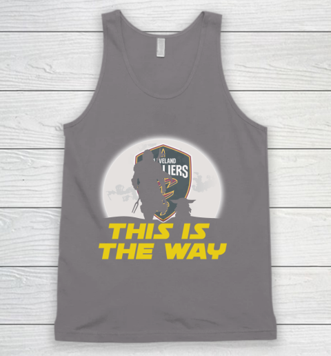 Cleveland Cavaliers NBA Basketball Star Wars Yoda And Mandalorian This Is The Way Tank Top 6