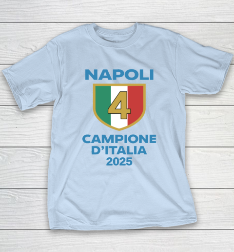 Napoli Campione D'Italia 2025 Youth T-Shirt 5