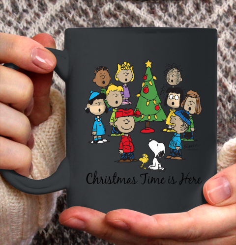 Peanuts Christmas Time Ceramic Mug 11oz