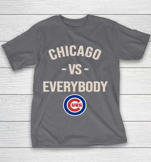 Chicago Cubs Vs Everybody Youth T-Shirt 5