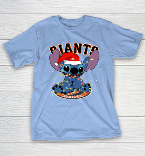 San Francisco Giants MLB noel stitch Baseball Christmas T-Shirt 8