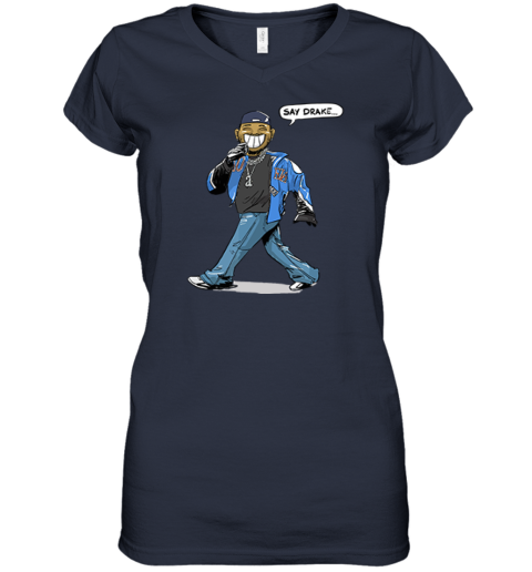 Kendrick Lamar Say Drake Super Bowl LIX Women's V-Neck T Kendrick Lamar Say Drake Super Bowl LIX Women's V-Neck T