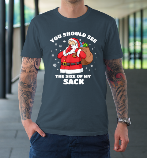 Funny christmas t shirts mens sale