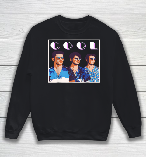 Vintage Jonas Cool brothers Gift happiness 80s 90s Sweatshirt