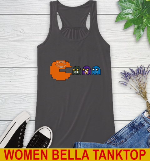 Chicago Bears NFL Football Pac Man Champion Racerback Tank 12