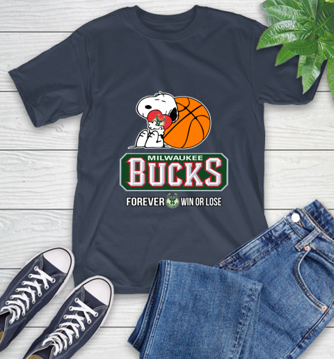 NBA The Peanuts Movie Snoopy Forever Win Or Lose Basketball Milwaukee Bucks 4