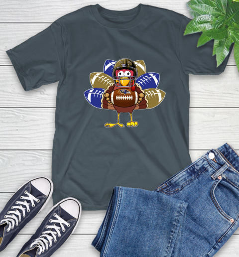 Baltimore Ravens Turkey Thanksgiving Day T-Shirt 9