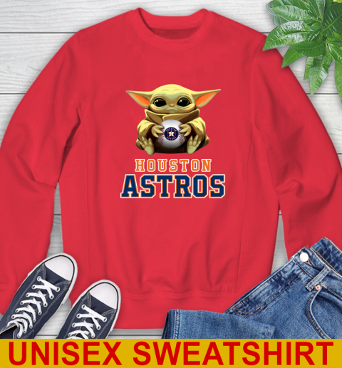 MLB Baseball Houston Astros Star Wars Baby Yoda Shirt 34