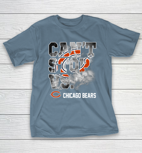 NFL Chicago Bears Can't Stop Vs T-Shirt 6