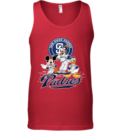 MLB San Diego Padres Mickey Mouse Donald Duck Goofy Baseball T Shirt -  Rookbrand