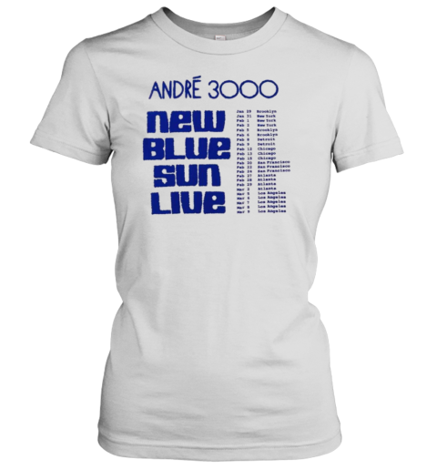 Andre 3000 New Blue Sun Live Tour 2025 Women's T-Shirt