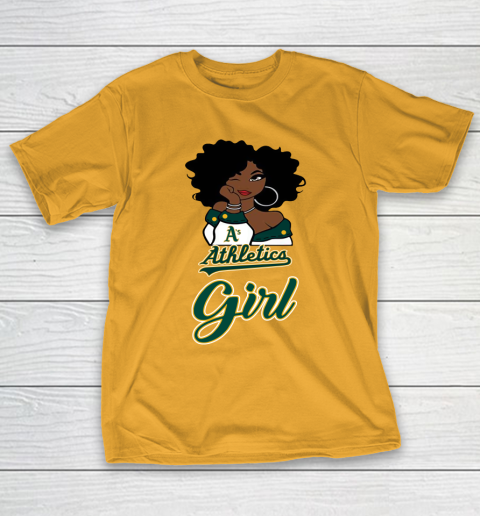 Oakland Athleticss Girl MLB T-Shirt 3