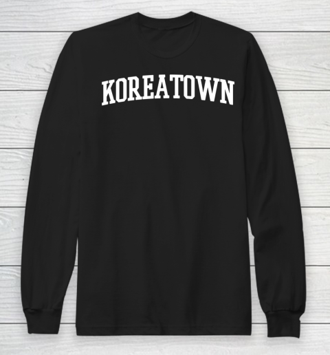 Forever 21 Koreatown Shirt Long Sleeve T-Shirt