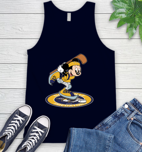 NHL Hockey Nashville Predators Cheerful Mickey Disney Shirt Tank Top 3