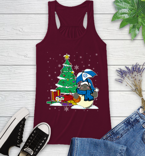 Philadelphia 76ers NBA Basketball Cute Tonari No Totoro Christmas Sports Racerback Tank 2