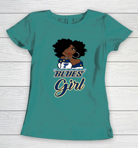 St.Louis Blues Girl NHL Women's T-Shirt 12