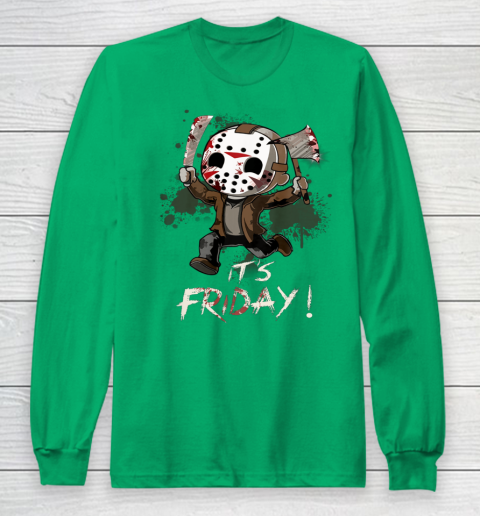Funny Friday 13th Jason Funny Halloween Horror Long Sleeve T-Shirt 4