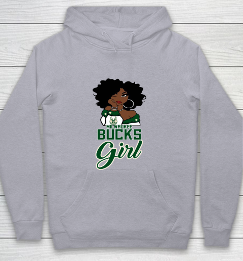 Milwaukee Bucks Girl NBA Youth Hoodie 5
