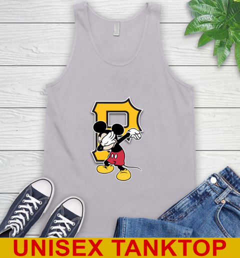Pittsburgh Pirates MLB Baseball Dabbing Mickey Disney Sports Tank Top 4