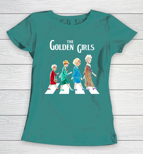 Golden Girls Tshirt fan art vintage retro The Golden Girls Rose Dorothy Blanche Women's T-Shirt 10