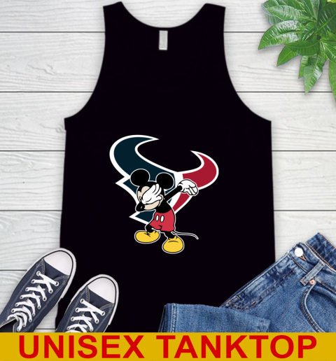 Houston Texans NFL Football Dabbing Mickey Disney Sports Tank Top 2