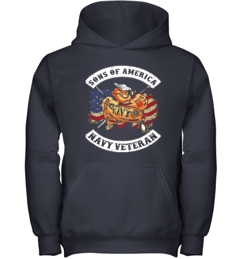 navy veteran hoodie