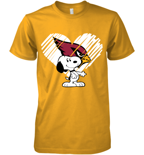 rq8h happy christmas with arizona cardinals snoopy premium guys tee 5 front gold