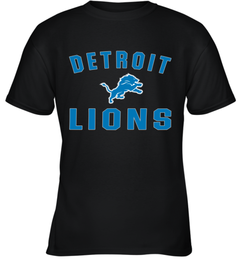 Detroit Lions NFL Line by Fanatics Branded Blue Vintage Victory Youth T-Shirt