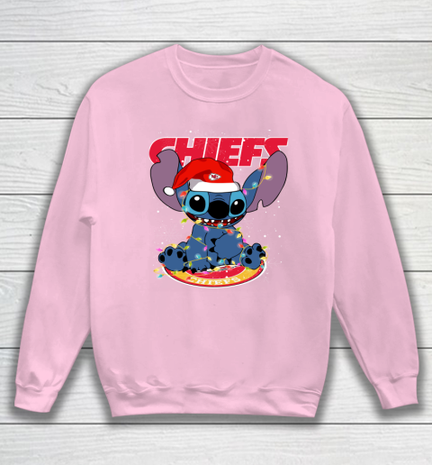 Kansas City Chiefs NFL Football noel stitch Christmas Sweatshirt 5