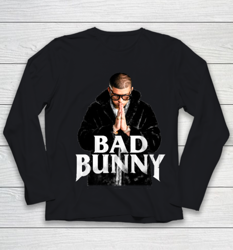 Top Best Design Bad Bunny Youth Long Sleeve