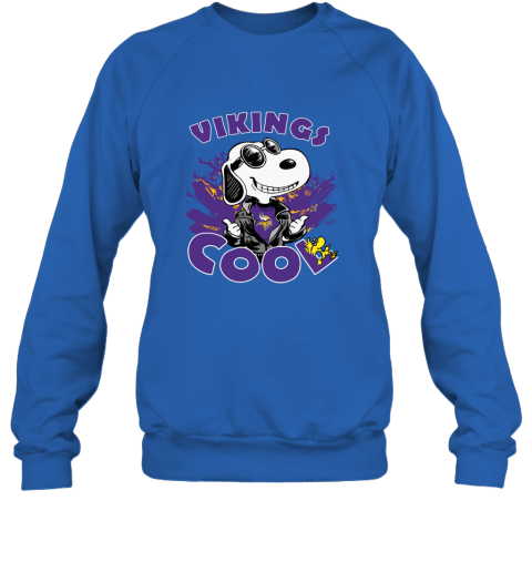 Minnesota Vikings Snoopy Joe Cool We're Awesome Shirt 