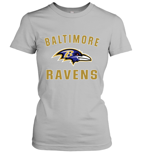 Men_s Baltimore Ravens NFL Pro Line by Fanatics Branded Gray Victory Arch T Shirt Women's T-Shirt