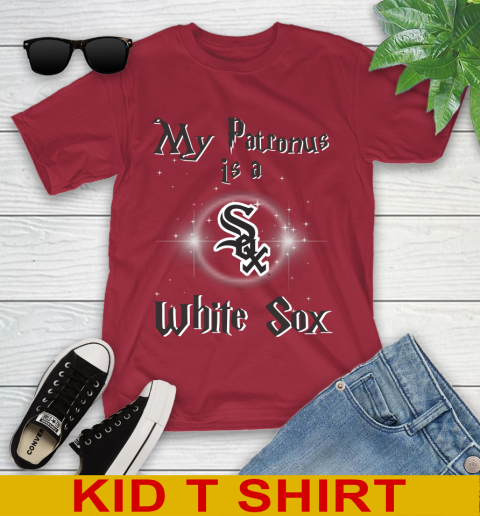 MLB Baseball Harry Potter My Patronus Is A Chicago White Sox Youth T-Shirt 12