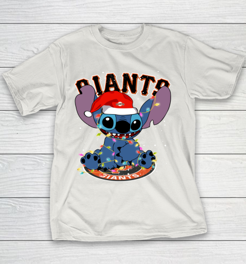 San Francisco Giants MLB noel stitch Baseball Christmas Youth T-Shirt 8