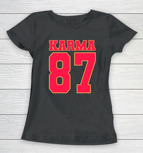 Karma 87 Football Fans Women's T-Shirt