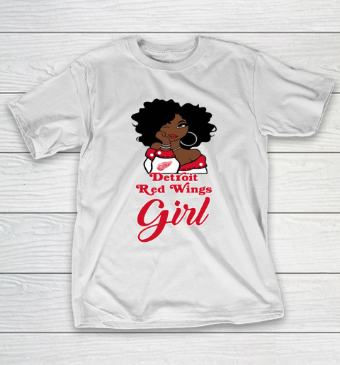 Detroit Red Wings Girl NHL T-Shirt