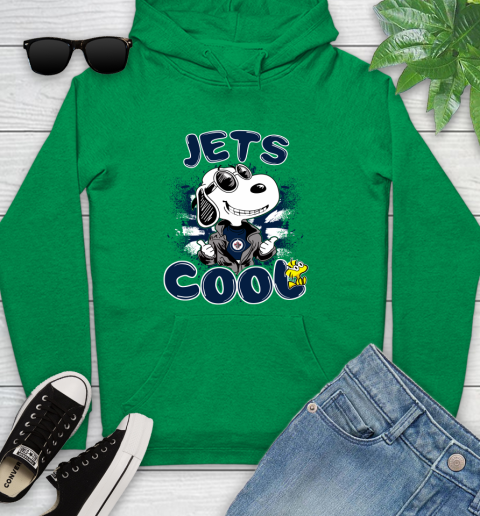 NHL Hockey Winnipeg Jets Cool Snoopy Shirt Youth Hoodie 7