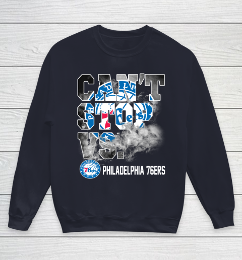 NBA Philadelphia 76ers Basketball Can't Stop Vs Youth Sweatshirt 2