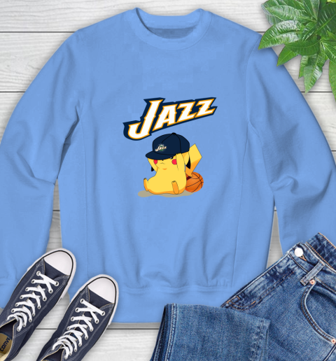 NBA Pikachu Basketball Sports Utah Jazz Sweatshirt 11