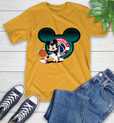NBA Washington Wizards Mickey Mouse Disney Basketball T-Shirt 3