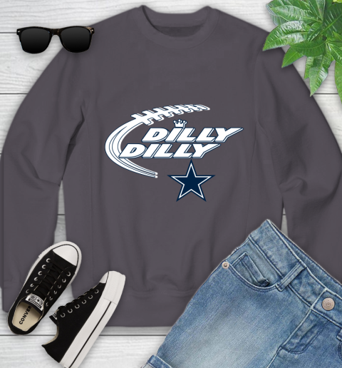 NFL Dallas Cowboys Dilly Dilly Football Sports Youth Sweatshirt 6