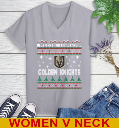 Vegas Golden Knights NHL Hockey All I Want For Christmas Is My Team Sports 76