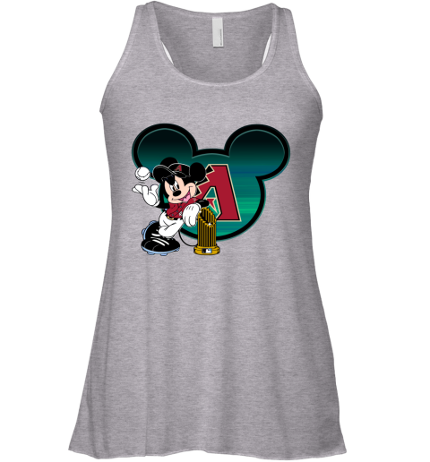 MLB Arizona Diamondbacks The Commissioner's Trophy Mickey Mouse Disney Baseball T Shirt MyI1kuVEFJq flowy tank 32 95 151514 front athletic heather