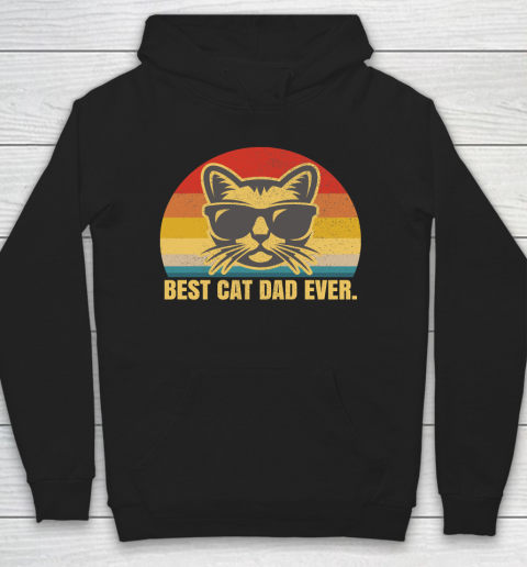 Father's Day Funny Gift Ideas Apparel  Best Cat Dad Ever Dad Father T Shirt Hoodie
