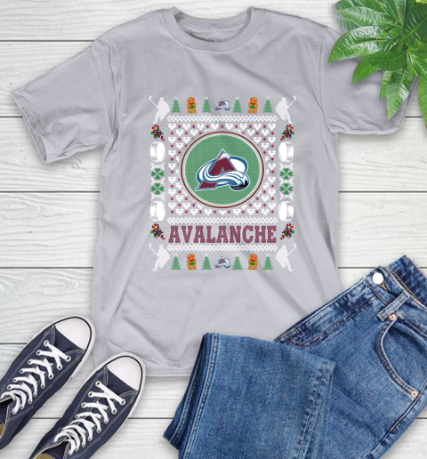 Colorado Avalanche Merry Christmas NHL Hockey Loyal Fan Ugly Shirt 6