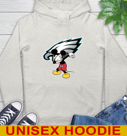 Philadelphia Eagles NFL Football Dabbing Mickey Disney Sports Hoodie 12