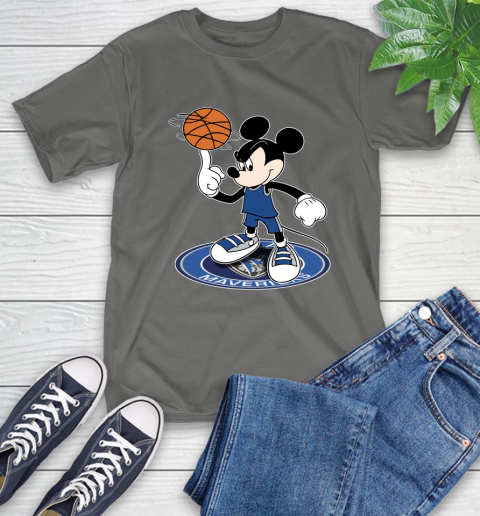 NBA Basketball Dallas Mavericks Cheerful Mickey Disney Shirt T-Shirt - Image 11