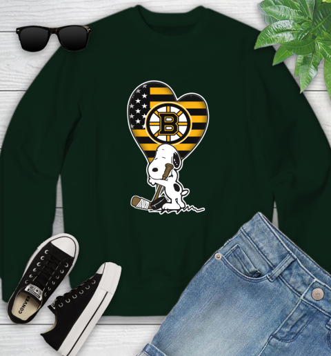 Arizona Coyotes NHL Hockey The Peanuts Movie Adorable Snoopy Youth Sweatshirt 10