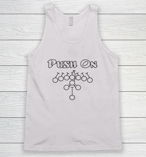 Philadelphia Eagles Push On Tush Push Tank Top
