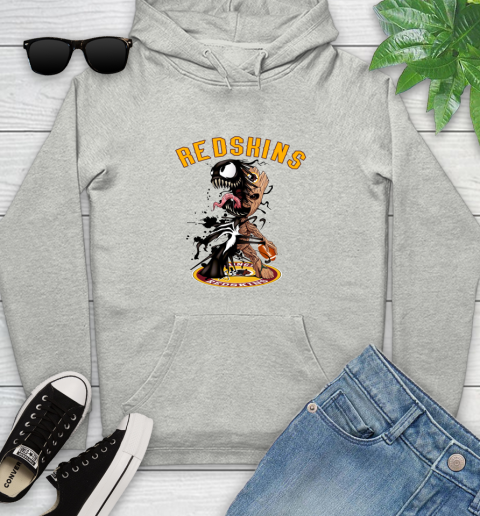 NFL Washington Redskins Football Venom Groot Guardians Of The Galaxy Youth Hoodie